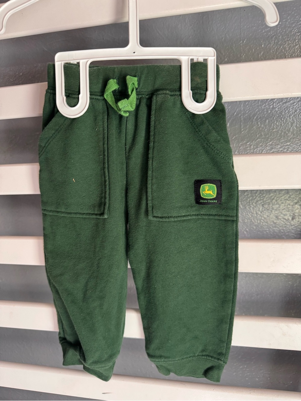 John Deere Dark Green Cozy Jogger Pants for Kids